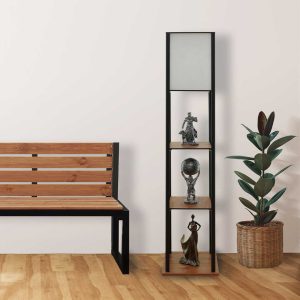Floor Lamp With Shelves "Nimbus"